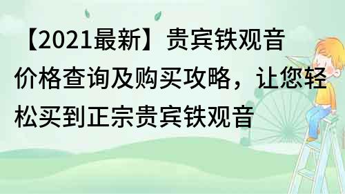 【2022最新】贵宾铁观音价格查询及购买攻略，让您轻松买到正宗贵宾铁观音